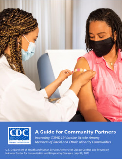 CDC A Guide for Community Partners: Vaccination Uptake
