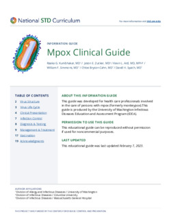 Mpox Clinical Guide
