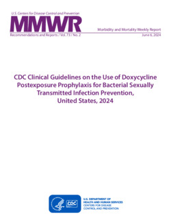 CDC Clinical Guidelines on the Use of Doxycycline Postexposure Prophyl